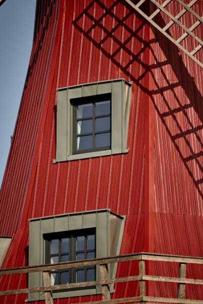 Historic mill is brought back to life with rib sheets, An der Fähre 3, 25573 Beidenfleth, Germany